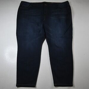 East Adeline 32W Skinny Rinse Stretch Denim Womens Jeans